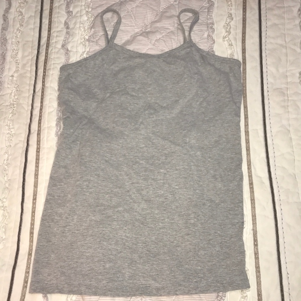 Gray tank top